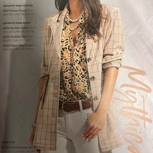 Cabi Windowpane jacket from Spring 2022